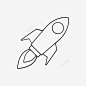 火箭图标高清素材 火箭 免抠png 设计图片 免费下载
