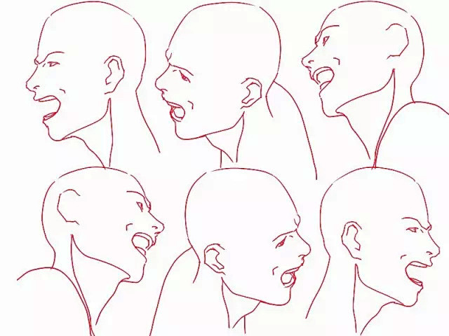 【绘画参考】25张图 告诉你男性个人表情...