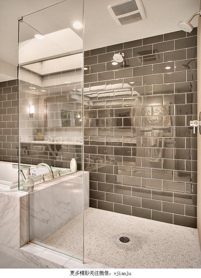 现代风格卫生间浴室装修效果图