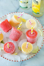 Boozy Fruit Pops 