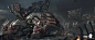 HALO WARS 2, Juan Pablo Roldan : Early battle scene explorations and key art I did for Halo Wars 2 back in 2016