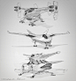CGMA - Sci fi ships sketches, Michal Kus : Here are some of the sketches I did as a demo for CG MasterAcademy Hardware and mech design Week 1. Form exploration and fast idea generation was the focus of this first lecture.

http://2d.cgmasteracademy.com/ve