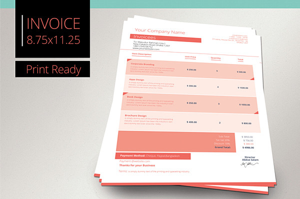 Themeforest Invoice ...