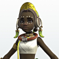 Efi Oladele, Christoph (The Stoff) Schoch : I've been wanting to model an Overwatch character that hadn't yet been brought to 3D. With the release of Orisa I thought it would be fun to make Efi since she has a good level of characterization to go with her