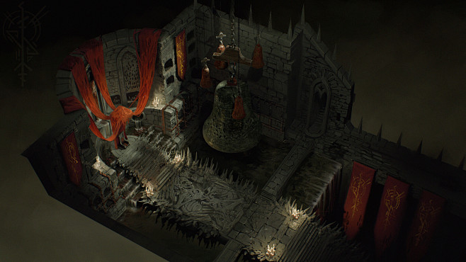 Throne room, Maxence...