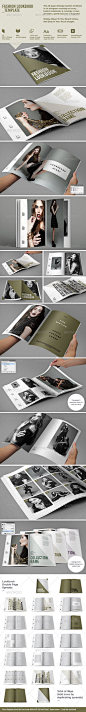 Fashion Lookbook - Brochures Print Templates