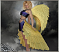 Eclipse Wings 3D Models 3D Figure Assets prae : These Eclipse wings consist of 3 different wing models. They come with 8 high resolution texture maps at 3000 x 3000 and 8 metallic mat pose files. 
They will conform to Victoria 4 and Michael 4 as well as m