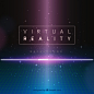 Abstract background of virtual reality Premium Vector