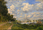 作　　者：克劳德·莫奈 - Claude Monet
作品名称：阿让特伊的塞纳河风光 - Seinebecken bei Argenteuil
作品尺寸：60 × 80.5 cm
作品年代：1872
作品材质：布面油画
现收藏于：