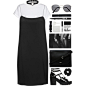 A fashion look from August 2016 featuring slip dress, white shirt and ankle strap sandals. Browse and shop related looks.