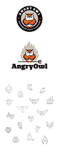优秀Logo设计案例欣赏 猫头鹰 动物logo