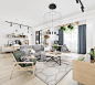 Scandinavian-living-room-hexagonal-rug-l