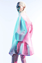 Love this pastel, illumining kind of fabric. The way light bounces off and the different colors it produces