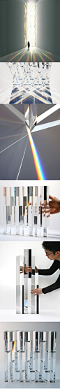 Rainbow Church by Tokujin Yoshioka Tokujin Yoshioka'a Rainbow Church, 26 ft high installation made of 500 crystal prisms. “I experienced a space filled with the light of Matisse: Being bathed in the sunlight of the Provence, the stained glass with Matisse