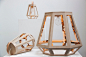 传统的木制吊灯Lamp ZUID创意设计
