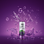 Bai Bubbles : BAI—the advertiser known from a Super Bowl’s commercial with Justin Timberlake and Christopher Walken approached us to create the promotional materials for their new drink BAI bubbles. BAI Bubbles is sparkling, comes in 5 flavors, has only 5
