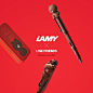 LAMY X LINE FRIENDS 
BROWN in the RED limited edition OFFICIAL RELEASE!
.
Meet life-like BROWN LAMY fountain pen 
in exclusively impressive red tin case!
.
Completely evolved 'Silicon accessories',
and 'BROWN in the RED ink cartridge' limited edition
make