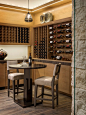 Corona del Mar Residence contemporary-wine-cellar