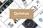 Quintus Minimal PowerPoint Template : Present your works professional and clean with Quintus Minimal, this powerpoint presentation template has got an awesome contemporary design, with cool photo layouts and creative slides to show your portfolio.