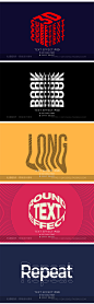20款酸性潮流3d三维立体文字logo特效样机psd创意文字海报素材-淘宝网
