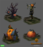 Halloween surroundings by *Gimaldinov on deviantART