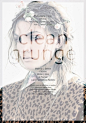 Graphic / Clean Grunge | Volt Café | by Volt Magazine #排版#