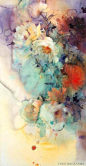 无限接近透明的浓郁——日本水彩画家永山裕子的水彩花卉画 : 永山裕子，被誉为日本具有代表性的水彩画家。 她1963年出生于东京，毕业于东京艺术大学本科油画系和研究生。 有意思的是，据说她在大学曾经担任橄榄球部的后勤干事，和当时是爱知艺术大学橄榄球部主力的奈良美智...