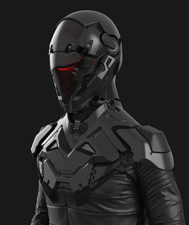 Cyborg Torso - wip, ...