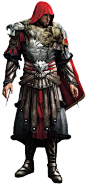 ezio auditore de firenze with the armor of Brutus