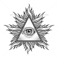 所有雕刻导盲金字塔象征——纹身矢量All Seeing Eye Pyramid Symbol In The Engraving - Tattoos Vectors背景、概念、阴谋、设计师、元素,眼睛,共济会,上帝,赶时髦的人,光明会说明,孤立的,魔法,共济会,神秘,秩序,幻灯片,普罗维登斯金字塔,宗教,秘密,看,精神、灵性,象征,纹身,理论,三角形,矢量,世界 background, concept, conspiracy, designer, element, eye, freemason, god, 