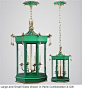 Pagoda Pendant Lantern  Chinoiserie Chic: Chinoiserie Lighting: 