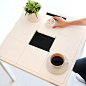 Communicative Coffee Table by Di Wu