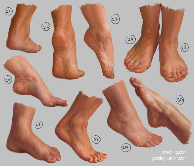 feet_study_3_by_irys...