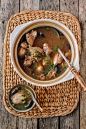 Chinese Chicken Mushroom Soup, by thewoksoflife.com