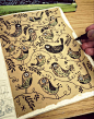 Sketchbook 2014 : Selection of sketchbook doodles created in 2014