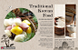 韩国传统食物糯米彩色年糕美食画册画册设计素材下载-优图网-UPPSD