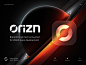 Orizn Logo Design Concept by Dmitry Lepisov for Lepisov Branding on Dribbble --- Orizn 标志设计概念由 Dmitry Lepisov 为 Dribbble 上的 Lepisov 品牌设计