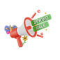 Megaphone  3D Icon