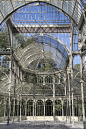 Interior : Palacio de Cristal, Madrid, Spain