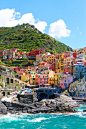 海边，五乡地（Cinque Terre），意大利