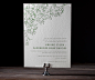 Letterpress Wedding Invitations | Pastoral Design | Bella Figura Letterpress
