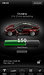 Tesla Model S汽车应用，来源自黄蜂网http://woofeng.cn/