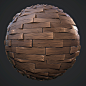Stylized Substances #03, Tobias Koepp : Decided to try some wooden planks material to practice Substance Designer some more. 
Turns out this is quite challenging. But learned a lot from this one and will do some things differently next time but quite happ