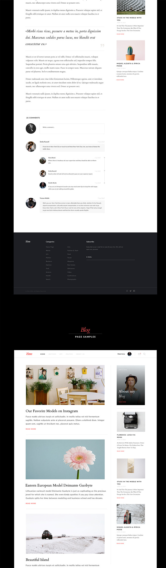 Zine UI Kit/UI移动端设计/...