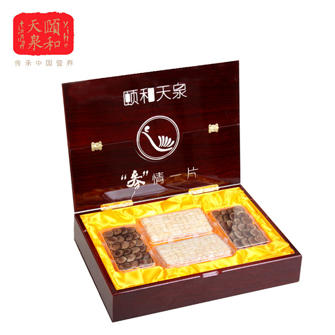 颐和天泉西洋参切片参茸礼盒120g花旗参