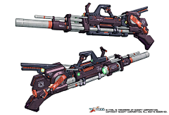噼里啪啦12356采集到hokoodo科幻武器设计