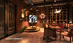 北京海岸设计采集到漫咖啡设计_漫咖啡环境_北京海岸设计