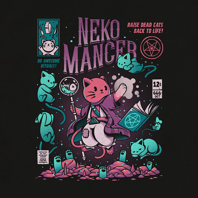 Spooky Tees : Illust...