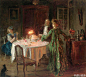 法国画家 Jules Alexandre Grün (1868-1934)绝美的油画光影
