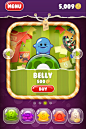 UI game "Jelly Jumpers" (update project) on Behance